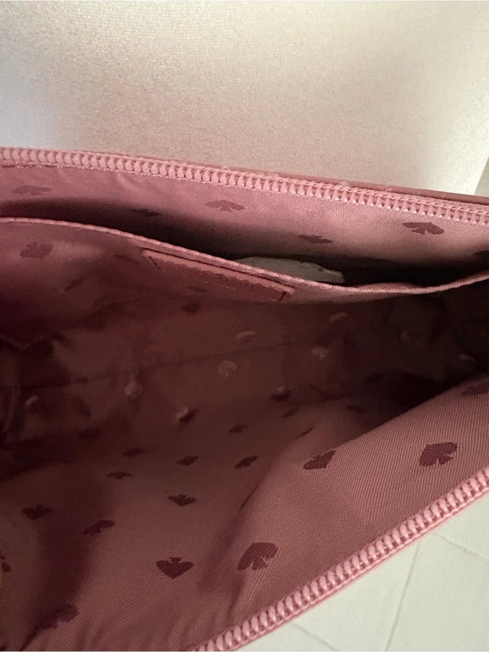 kate spade Dusty Rose Glitter Crossbody Bag